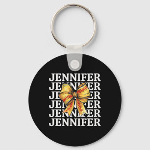 Jennifer Persoonlijke Coquette Zachte Boog Trendy Sleutelhanger