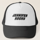 Jennifer Rocks Trucker Pet (Voorkant)