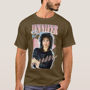 Jennifer Rush 80s Retro Fan Art Design T-shirt
