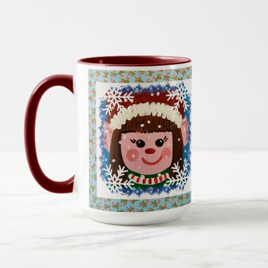 Jennifer the Elf Cup Mok (Links)