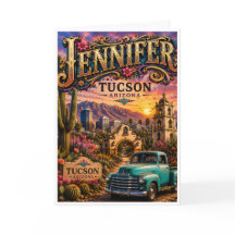 Jennifer Tucson Arizona Gepersonaliseerd Zuidweste