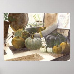 Jennifer's pompoenen poster
