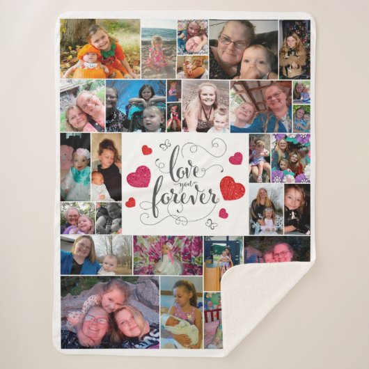Jennifers Sherpa Blanket Deken (Voorkant)