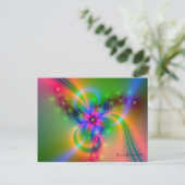 Jenniflower #7 briefkaart (Staand voorkant)