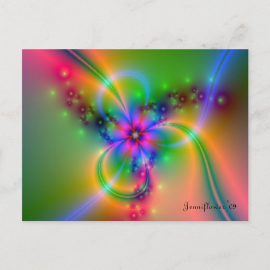 Jenniflower #7 briefkaart (Voorkant)