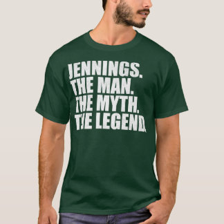 JenningsJennings Achternaam Jennings T-shirt