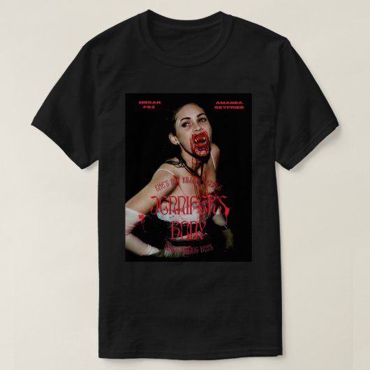 Jennnifer Body Movie Poster Poster.png T-shirt (Design voorkant)