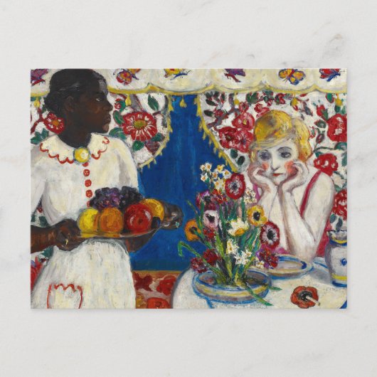 Jenny and Genevieve, 1915 by Florine Stettheimer Briefkaart (Voorkant)