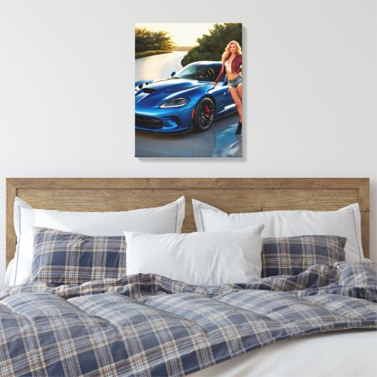 Jenny Canvas Afdruk (Insitu (Slaapkamer))