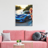 Jenny Canvas Afdruk (Insitu (Woonkamer))