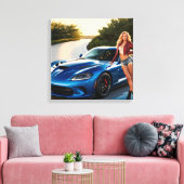 Jenny Canvas Afdruk (Insitu (Woonkamer))