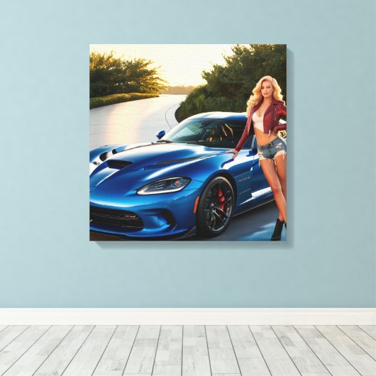 Jenny Canvas Afdruk (Insitu (Houten vloer))