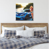 Jenny Canvas Afdruk (Insitu (Slaapkamer))