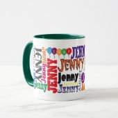 Jenny Coffee Mok (Voorkant links)