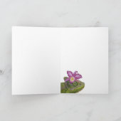 Jenny de chameleon verjaardagskaart kaart (Binnen)