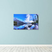 Jenny in Morning Canvas Afdruk (Insitu (Houten vloer))