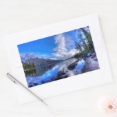 Jenny in Morning Rechthoekige Sticker (Envelop)