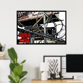 Jenny Jail Brakes Poster (Thuiskantoor)