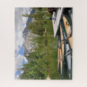 Jenny Lake Canoes Design Puzzle Legpuzzel (Verticaal)