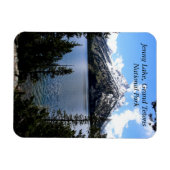 Jenny Lake Grand Tetons Flexible Photo Magnet Magneet (Horizontaal)