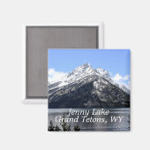 Jenny Lake, Grand Tetons National Park Magnet (Voorkant / Achterkant)