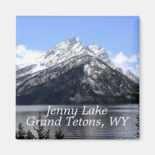 Jenny Lake, Grand Tetons National Park Magnet (Voorkant)
