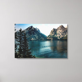 Jenny Lake, Grand Tetons op Canvas