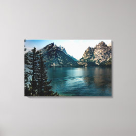 Jenny Lake, Grand Tetons op Canvas