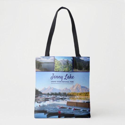 Jenny Lake | Grote Tetongebergte Tote Bag (Voorkant)