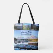 Jenny Lake | Grote Tetongebergte Tote Bag (Achterkant)