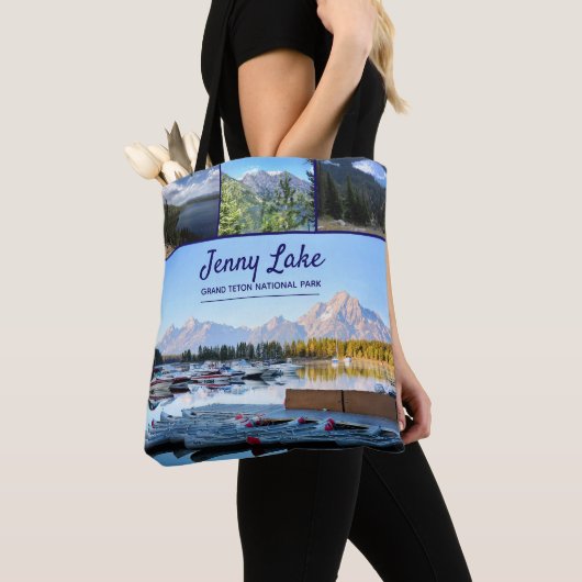 Jenny Lake | Grote Tetongebergte Tote Bag (Dichtbij)