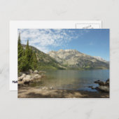 Jenny Lake in Grand Teton National Park Briefkaart (Voorkant / Achterkant)