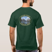 Jenny Lake in Grand Teton National Park in Wyoming T-shirt (Achterkant)
