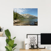 Jenny Lake in Grand Teton National Park Poster (Thuiskantoor)
