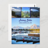 Jenny Lake | Nationaal park Grand Teton Briefkaart (Voorkant / Achterkant)