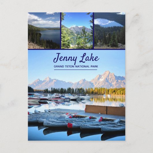 Jenny Lake | Nationaal park Grand Teton Briefkaart (Voorkant)