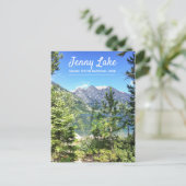 Jenny Lake | Nationaal park Grand Teton Briefkaart (Staand voorkant)