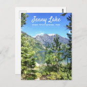 Jenny Lake | Nationaal park Grand Teton Briefkaart (Voorkant / Achterkant)