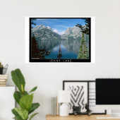 Jenny Lake Poster (Thuiskantoor)