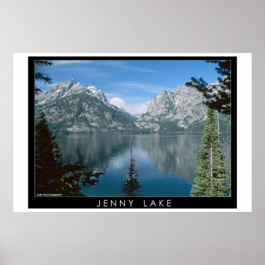Jenny Lake Poster (Voorkant)