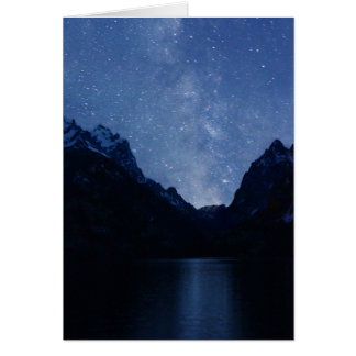 Jenny Lake reflecteert de Melkweg