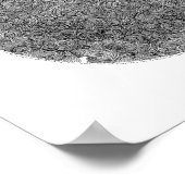 Jenny Lawson print. Ik ga in cirkels. Poster (Hoek)