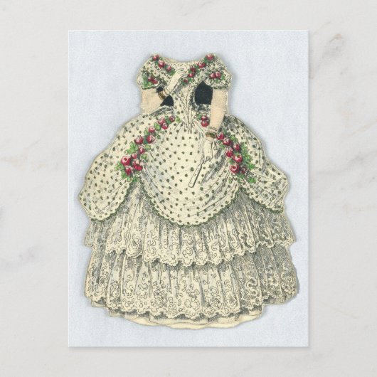  Jenny Lind Paper Doll Briefkaart (Voorkant)