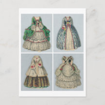  Jenny Lind Paper Dolls Briefkaart