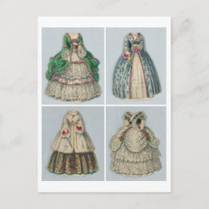  Jenny Lind Paper Dolls Briefkaart