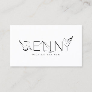 JENNY Name Pilates Instructor Visitekaartje