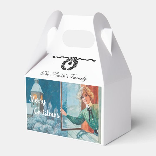 Jenny Nyström Custom Merry Christmas Bedankdoosjes (Achterkant)