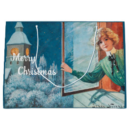  Jenny Nyström Custom Merry Christmas Groot Cadeauzakje