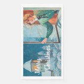  Jenny Nyström Custom Merry Christmas Servet (Voorkant)