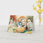 Jenny Nystrom - Het Rode Kruis Kaart (Gele Bloem)